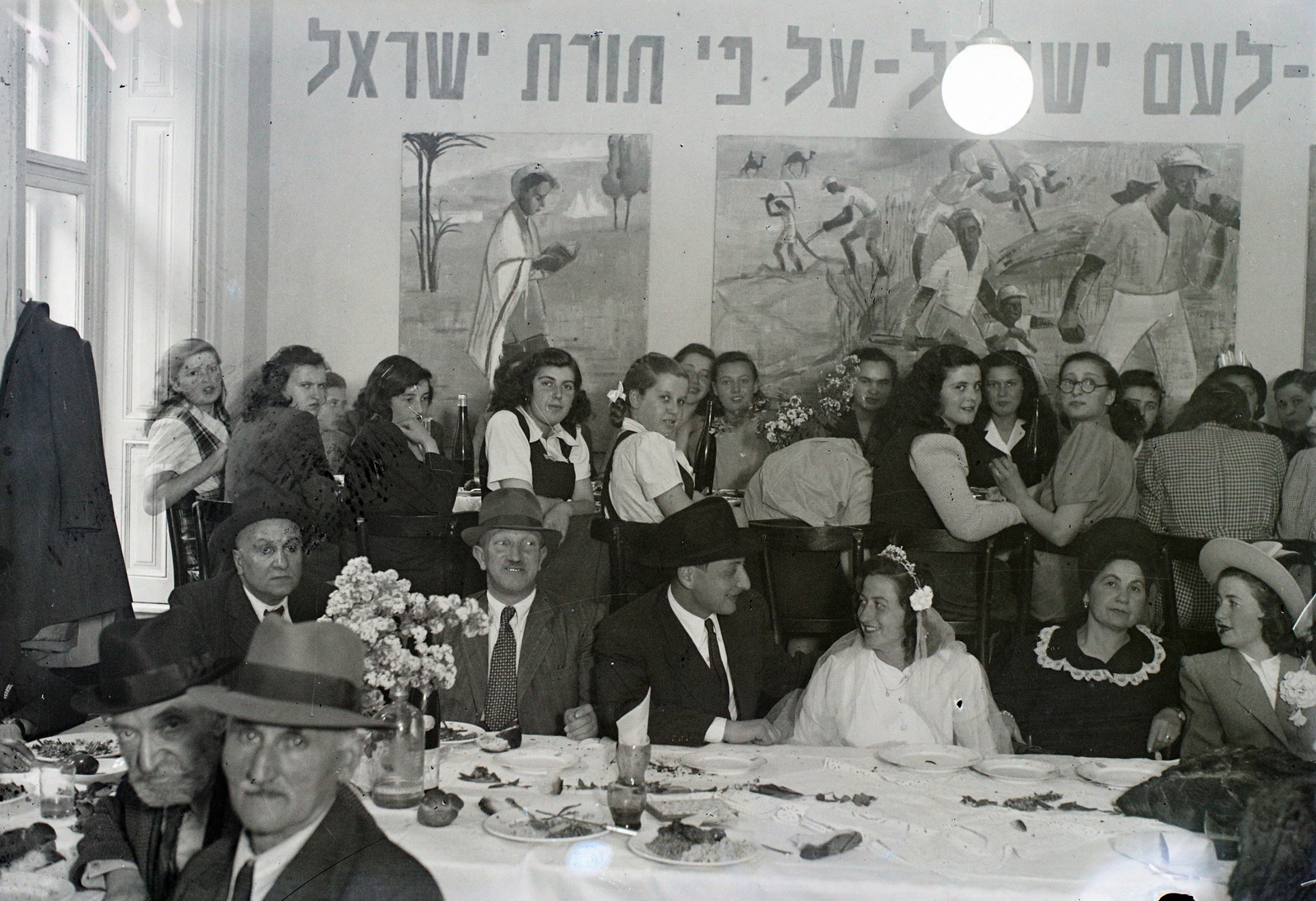 Age distribution of the Budapest Jewish Community in 1946
